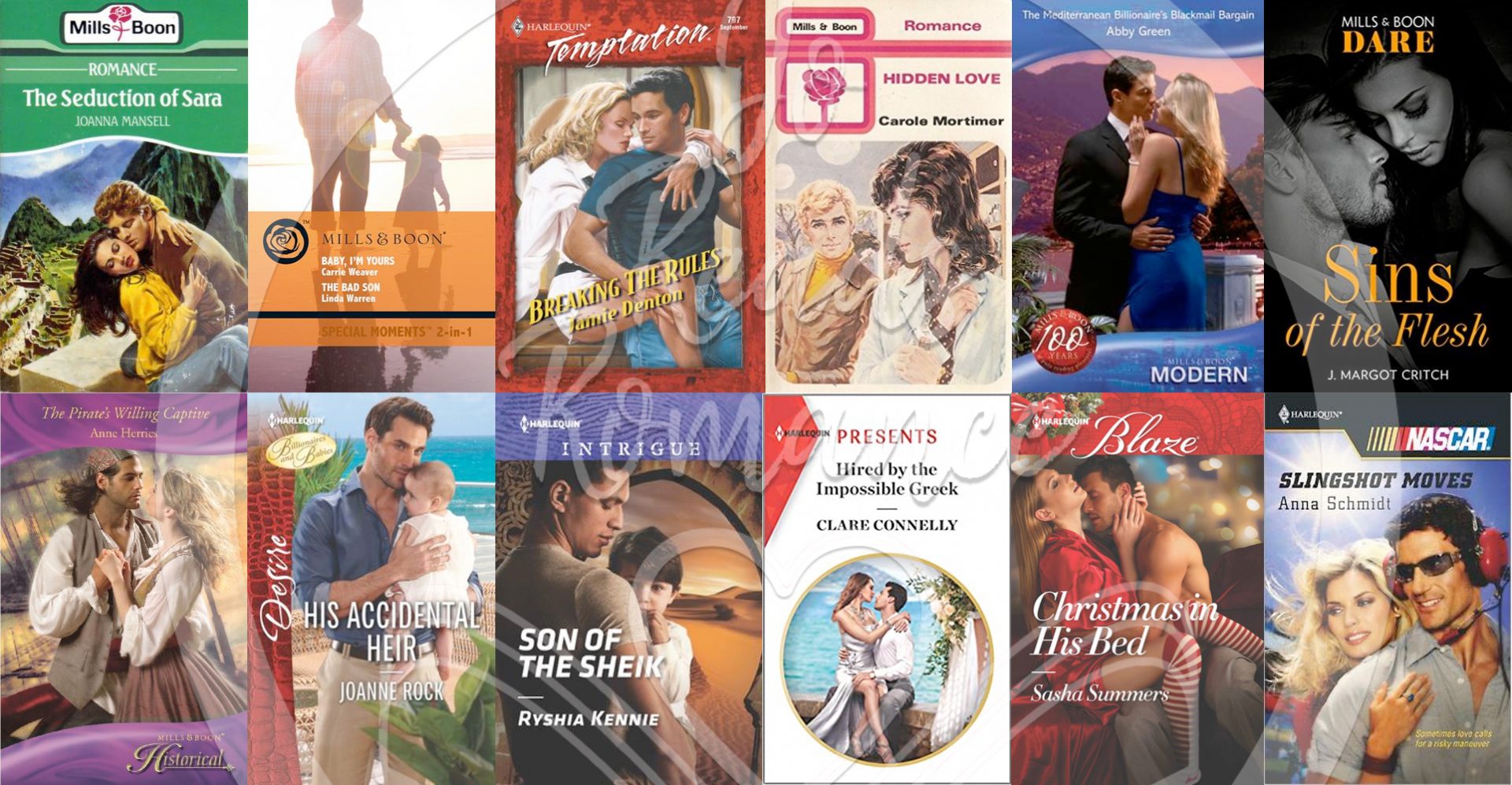 Harlequin / Mills & Boon - Jo Reads Romance