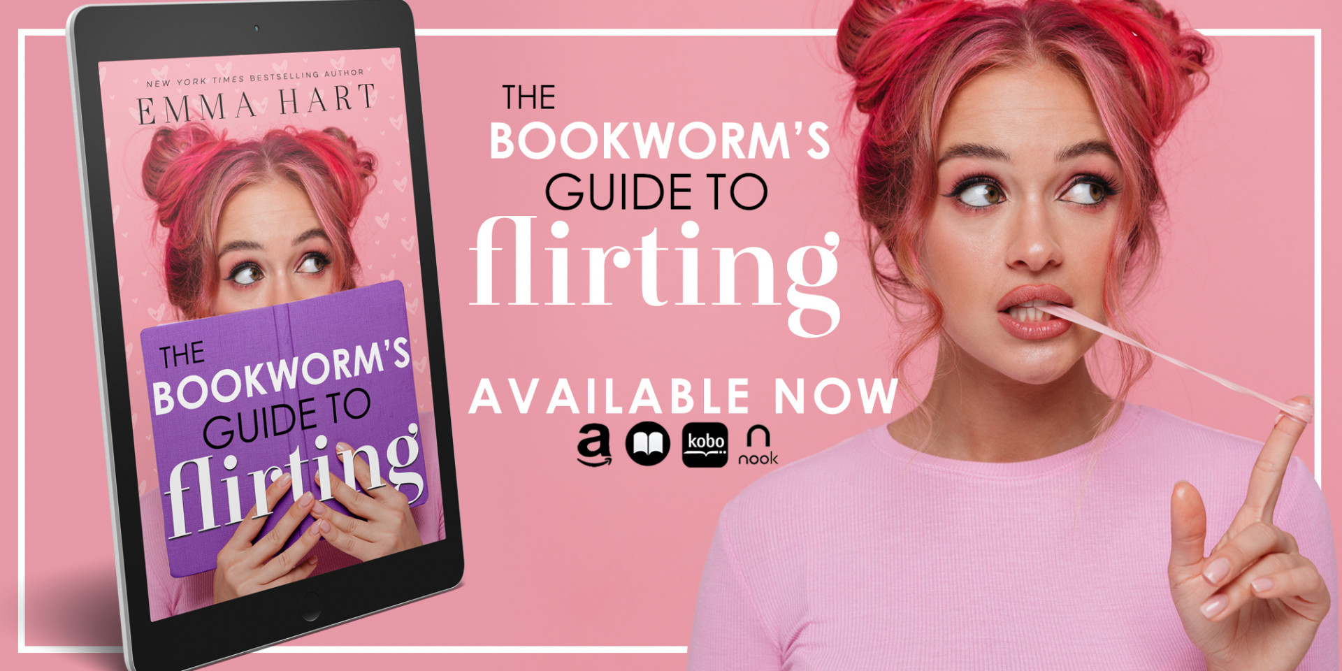 Review The Bookworm's Guide to Flirting by Emma Hart Jo Reads Romance