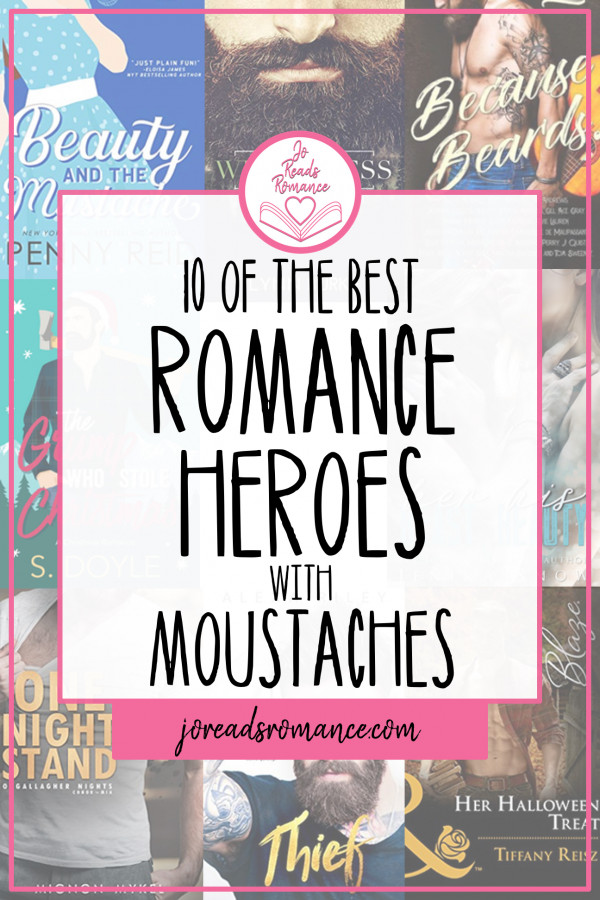 10 of the best romance heroes with moustaches movember beard article book